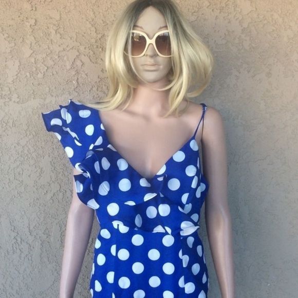 Tea & Cup Polka Dot Bodysuit Blouse - Picture 3 of 9